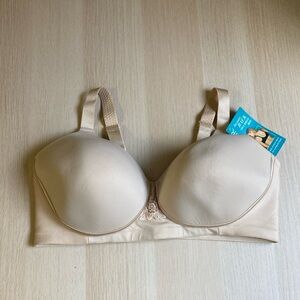 NWT Vanity Fair Light Tan Bra, Nude Beige, Size 40D, Style 71380